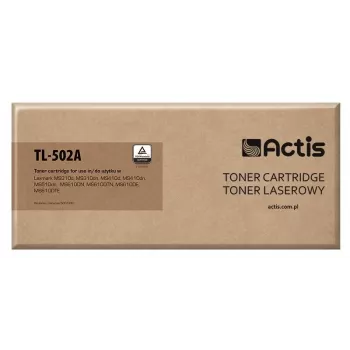 Toner Actis TL-502A (substituto de Lexmark 50F2H00; Standard; 5000 páginas; preto)