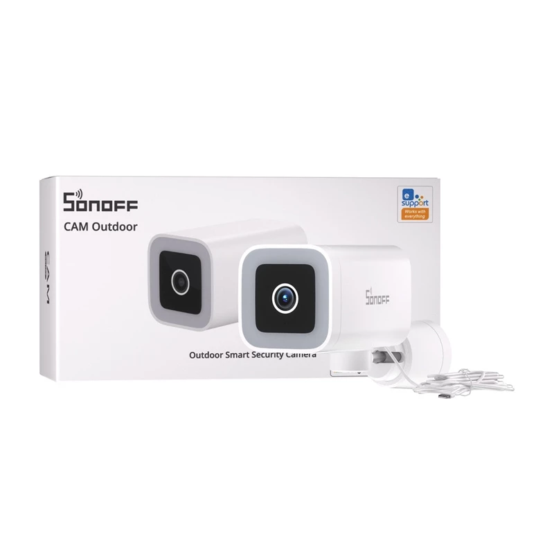Câmara inteligente WiFi exterior Sonoff CAM-B1P 2K