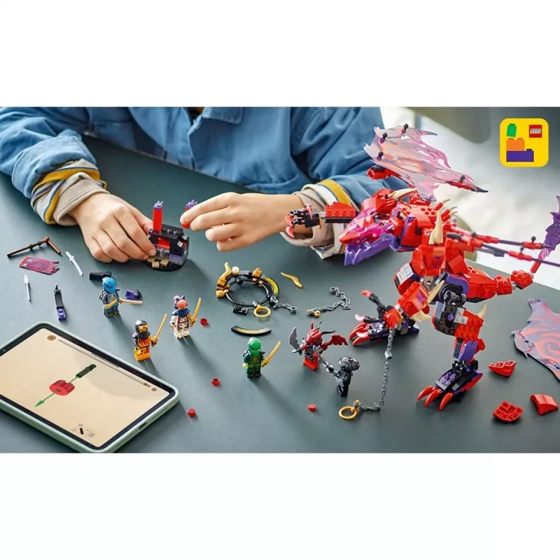 LEGO NINJAGO 71832 Thunderfang Dragões do Caos