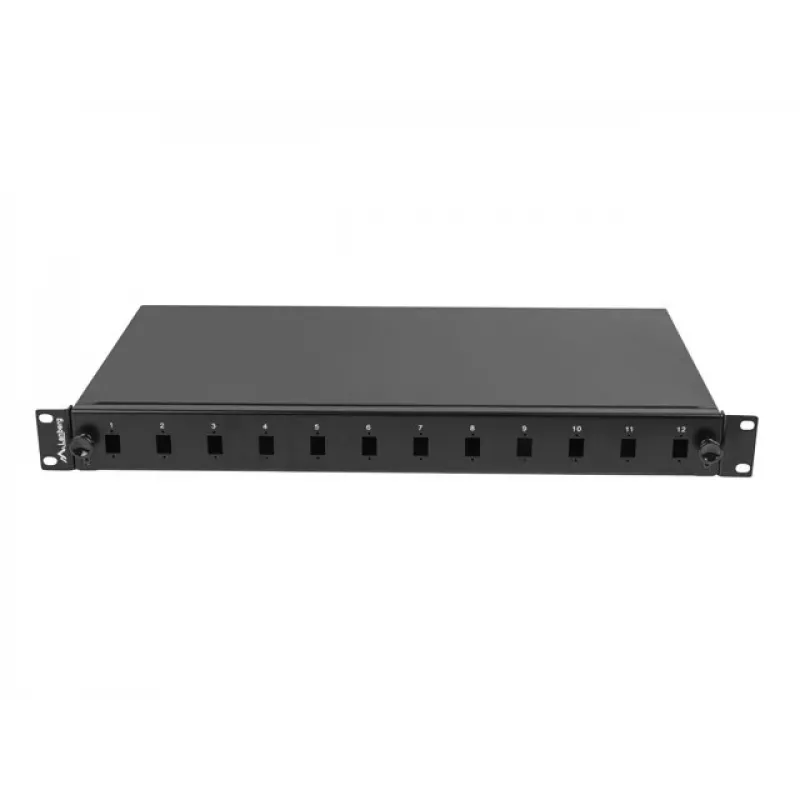 Caixa de distribuição de fibra ótica LANBERG FOP1-12SS-LDB — 12x SC Simplex, 12x LC Duplex