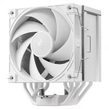 Cooler de ar DeepCool AK700 Digital WH, ventoinha de 120 mm, compatível com AM5/AM4/LGA 1700/1200/1155/1151/1150, branco