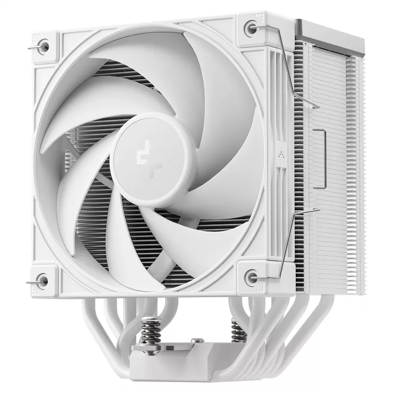 Cooler de ar DeepCool AK700 Digital WH, ventoinha de 120 mm, compatível com AM5/AM4/LGA 1700/1200/1155/1151/1150, branco