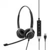 EPOS IMPACT SC 660 USB ML Headset com fios, arco de cabeça, telefonia/música, USB Type-A, preto, prateado