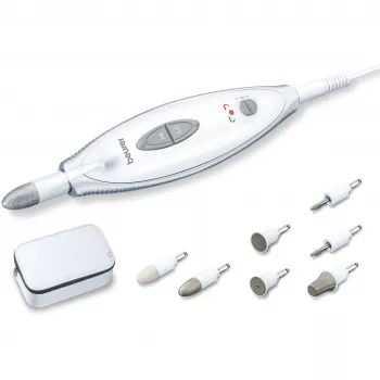 Beurer MP 41 conjunto prateado, branco