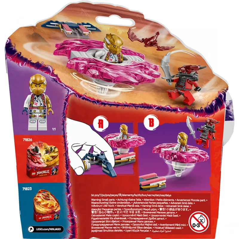 LEGO NINJAGO 71824 Spinner Spinjitzu do dragão da Sora