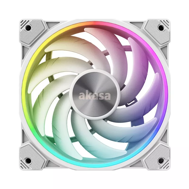 Dissipador/Radiador Akasa SOHO AR 12 cm transparente branco 500-2000 RPM HDB
