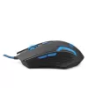 Esperanza MX205 FIGHTER - Rato - USB - azul - rato - ótico - 6 botões - preto