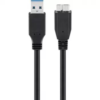Cabo USB-A para Micro-USB-B GOOBAY 95026 — 1,8 m, ficha macho-ficha macho, preto