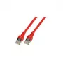 EFB-Elektronik cabo patch RJ45 Cat.5e SF/UTP PVC CCA vermelho 1m Fabricante: EFB Elektronik (K5458.1)