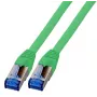 Cabo de rede RJ45 EFB-Elektronik Cat.6A S/FTP TPECat.7 cabo bruto superflex verde 1,5m Fabricante: EFB Elektronik (K5525FGN.1,5)