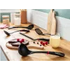 Colher para massa Tefal K20602, silicone, resistente ao calor até 220 °C, preto, punho TPR