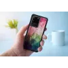 Capa de telemóvel de proteção iKins para Samsung Galaxy S20 Ultra — flor aquática preto