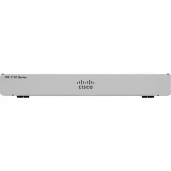 Router Cisco C1101-4P — Router de mesa Integrated Services, 4 portas Gigabit Ethernet (GbE), GE WAN, USB 3+, 1 ano de garantia
