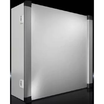 Armário de caixa Rittal AX 6315.650 — armário de instalação de montagem na parede 210×600×600 mm, aço/alumínio/plástico, cinzento-claro