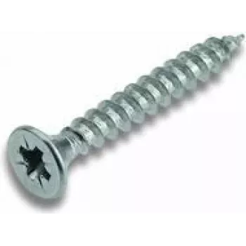 Parafuso Cimco 190027, metal zincado, para placas de fibra, 30 mm de comprimento, 4 mm de diâmetro de rosca, 1 unid.