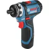 Bosch GSR 12V-15 FC Professional 1300 rpm sem chave 600 g preto, azul