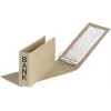 Dossier de anéis Pagna A6 castanho 40801-11 anel D papel 260x140mm