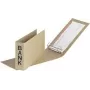 Dossier de anéis Pagna A6 castanho 40801-11 anel D papel 260x140mm