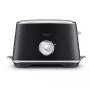 Torradeira Sage The Toast Select Luxe 2 fatias 1000 W preta, caixa em aço inoxidável, controlo de tostagem variável