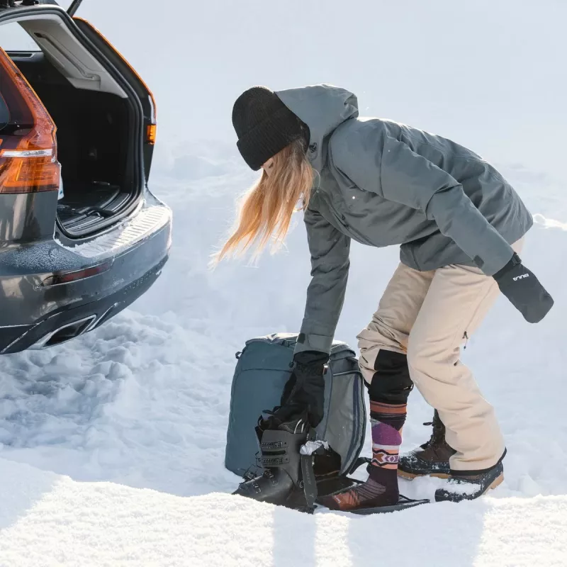 Thule 5152 Roundtrip Ski Boot Backpack 45L preto