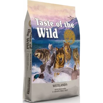 TASTE OF THE WILD Wild Wetlands - Alimento seco para cães - 5,6 kg