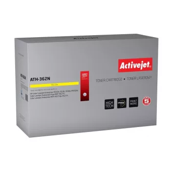Toner Activejet ATH-362N (substituto de HP 508A HP508A CF362A; Supreme; 5000 páginas; amarelo)