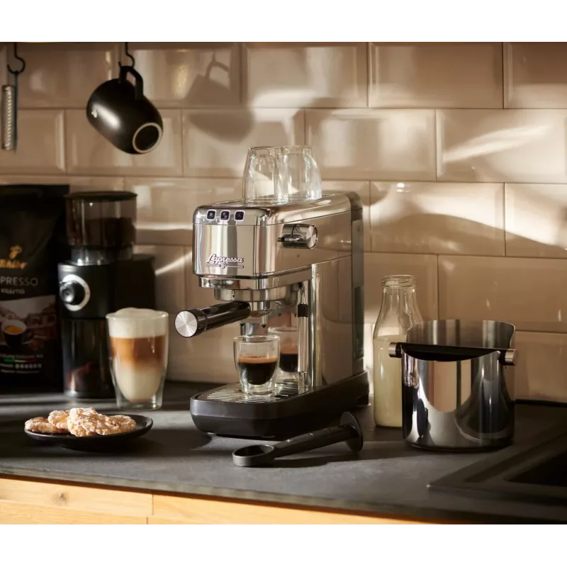 Máquina de café de pressão Lapressa aço inoxidável
