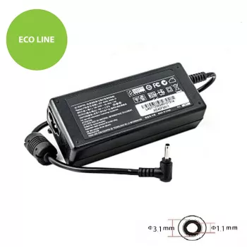 Fonte de alimentação Extra Digital AS45F3011 45W 19V 2,37A para portáteis ASUS