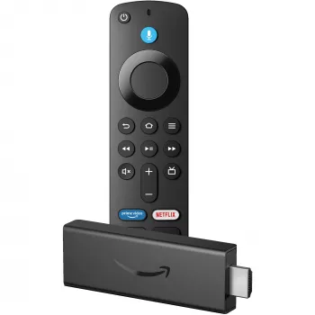 Dispositivo de streaming, Amazon Fire TV Stick HD, Full HD, 8 GB de armazenamento, comando Alexa