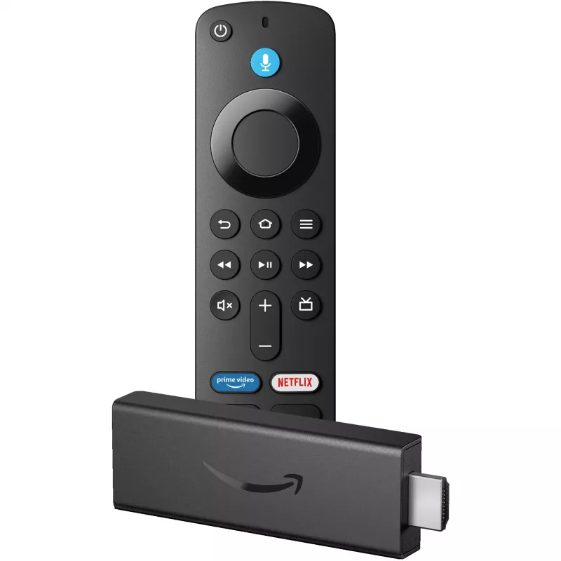 Dispositivo de streaming, Amazon Fire TV Stick HD, Full HD, 8 GB de armazenamento, comando Alexa