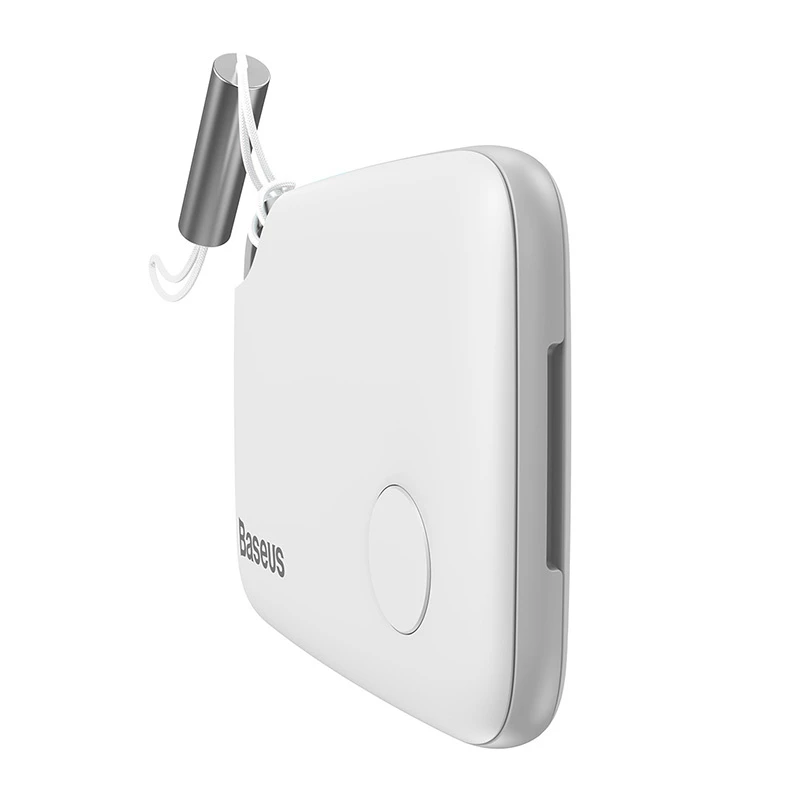 Baseus T2 ZLFDQT2-02 mini localizador de chaves (rastreador), 75 mAh, 80–100 dB, branco