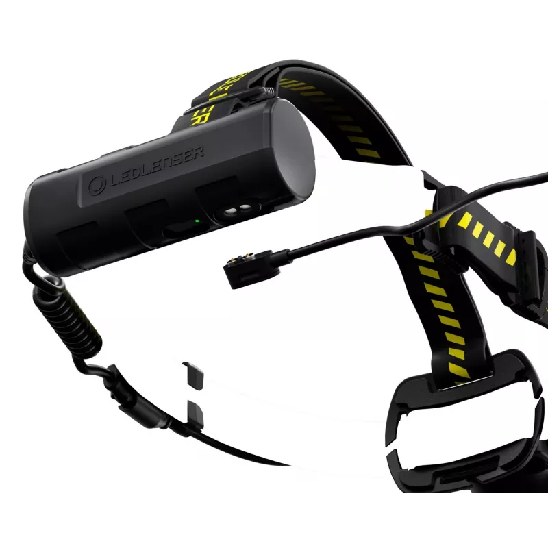 Ledlenser 502195 lanterna preto, amarelo lanterna de cabeça LED