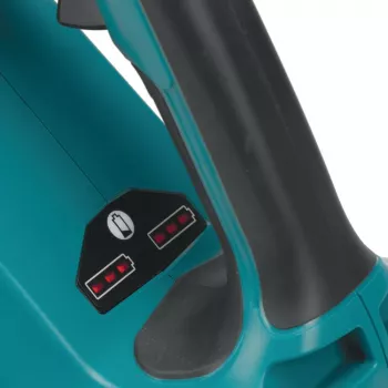 Soprador de folhas a bateria Makita DUB362Z 193 km/h preto, turquesa 18 V iões de lítio (Li-Ion)