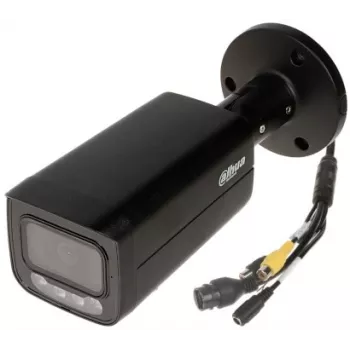 Câmara de vigilância DAHUA IPC-HFW2449T-AS-IL-0360B preto 4MP 3,6mm