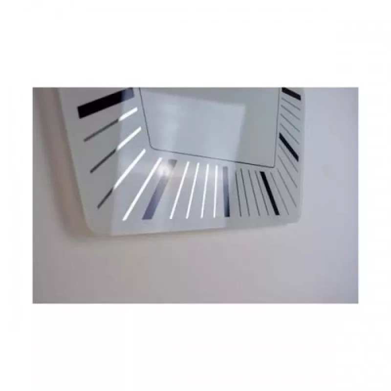 Relógio de parede NeXtime 8128wi Hexagon, 43x43 cm, branco