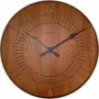 Relógio de parede NeXtime 3113br Wood Round, Ø50 cm, castanho