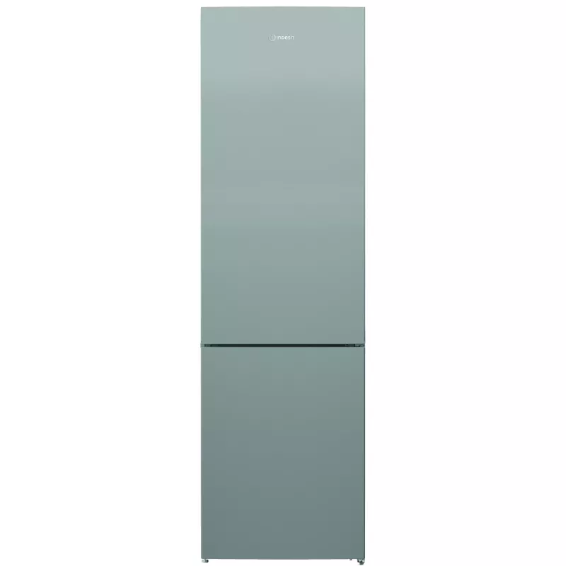 INDESIT INKS 1401 S4E | Classe de eficiência energética E | Independente | Combinado frigorífico-congelador | Altura 202,5 cm | Capacidade útil do frigorífico 266 l | Capacidade útil do congelador 120 l | 38 dB | Prateado