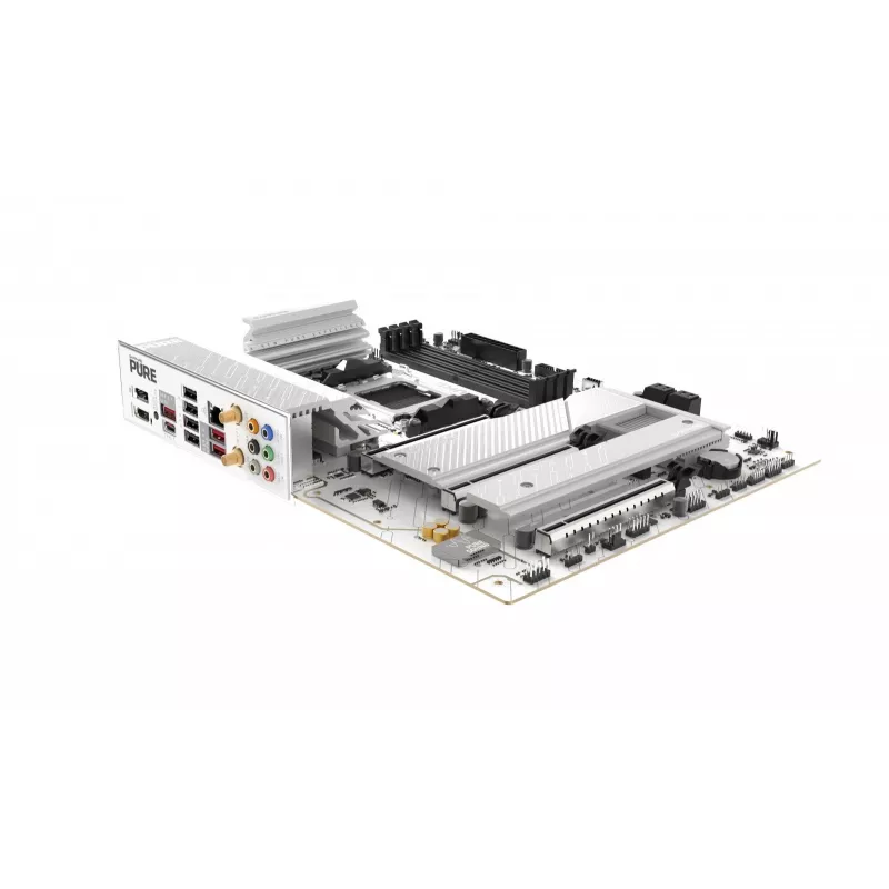 Placa principal Sapphire PURE B850A WIFI7, AMD B850, Socket AM5, ATX, DDR5