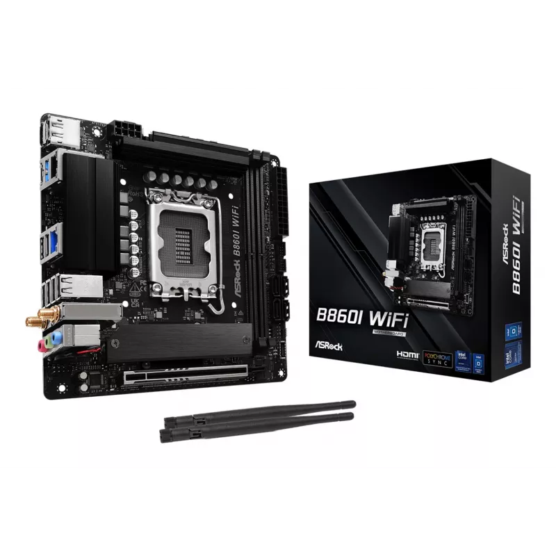 Placa-mãe ASRock B860I WiFi Mini-ITX