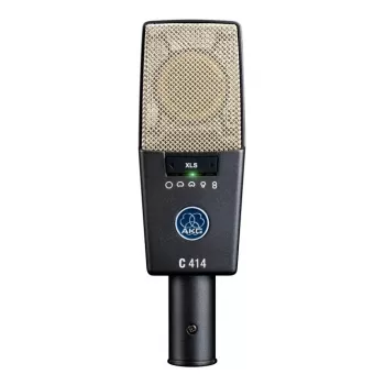 AKG C414 XLS microfone cinzento, prateado microfone de estúdio