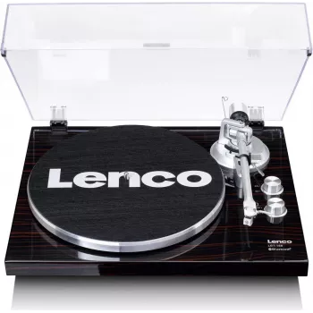 Gira-discos USB com transmissão por correia Lenco LBT-188 Nogueira (LBT-188 Walnut)