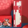 Teclado gaming Varmilo VEA108 Koi, MX-Brown, LED branco - layout US