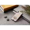 Capa para smartphone Man and Wood para iPhone X/XS, madeira de macieira, preto