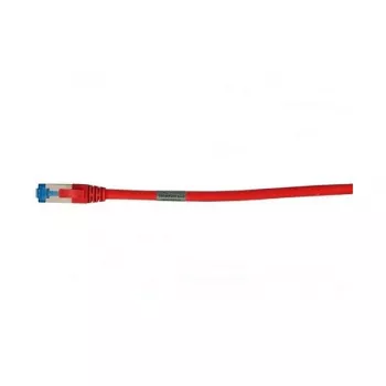 Cabo de rede RJ45 – CAT6A 500 MHz – 0,15 m – vermelho – S-STP (S/FTP) – AWG26 – LSZH – Synergy 21