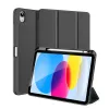 Capa para tablet dux ducis DUX DUCIS DOMO dobrável com armazenamento para caneta para iPad 10 (2022) preto