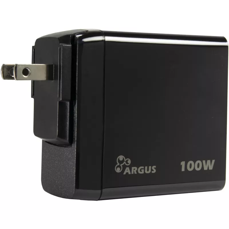 Carregador PD INTER-TECH PD-3100 100W USB-C preto fonte de alimentação rápida