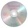 CD-RW regravável INTENSO 700 MB / 80 min, 12x, pack de 10, 120 mm (Slimcase)