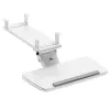 Suporte de teclado MACLEAN MC-156 W — prateleira ajustável sob a secretária, carga máx. 5 kg