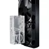 Phanteks Glacier R160C reservatório, placa traseira de acrílico transparente, DRGB LED