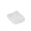 Conector CAT.6 RJ45 100 unidades, laranja